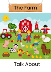Farm Theme Vocabulary Pack
