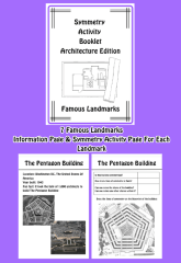 Symmetry Booklet: Famous Landmark Architecture