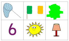 Decodable word / images matching boards