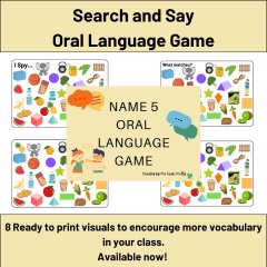 Search and Say - Oral Language Game
