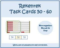 Rekenrek Identify the number 50 - 60