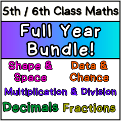 Full Year Maths Curriculum Bundle!