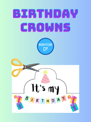 It Is My Birthday Crowns