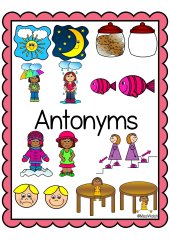 Antonym Flashcards & Matching Cards