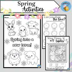 Spring Activity Booklet