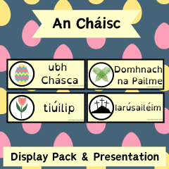 An Cháisc Display Pack - Dyslexia Friendly Font