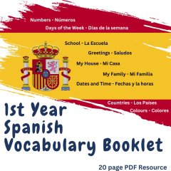 Foundations of Language: 1st Year Spanish Essentials Bundle