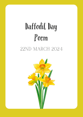 Daffodil Day Poem