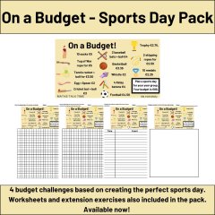 On a Budget! Sports Day Pack - Ready, Set, Go Maths Games