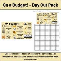 On a Budget! Day Out Pack - Ready, Set, Go Maths Games