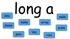 Phonics: Long Vowels and alternative sounds