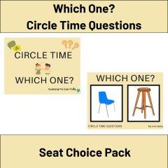 Which One? Seat Choice Pack - Circle Time Questions