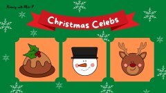 Christmas Celebs Oral Language Game