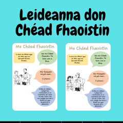 Leideanna don Chéad Fhaoistin/ Prompts for First Penance