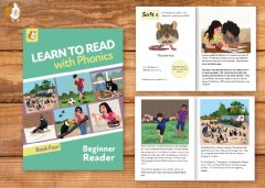 Learn To Read Rapidly With Phonics: Beginner Reader Book 4