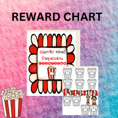 Popcorn Reward Chart