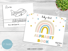 Baby's First ABC Book - Baby Shower Game