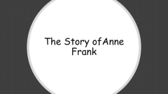 Anne Frank Cover Page