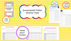Assessment Folder Starter Pack