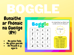 Boggle- Fónaic na Gaeilge