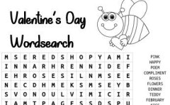 Valentine's Day Wordsearch