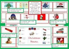 Christmas Picture and Sentence Match