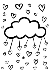 Cloud hearts