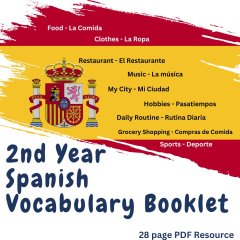 Building on the Language: 2nd Year Spanish Essentials Bundle