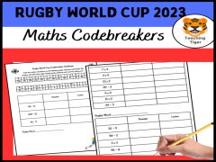 Rugby World Cup 2023: Maths Codebreakers