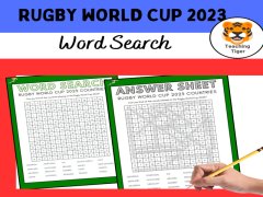 Rugby World Cup 2023: Word Search