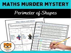 Maths Murder Mystery-Perimeter of Shapes