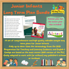 Junior Infants Long Term Plan Bundle