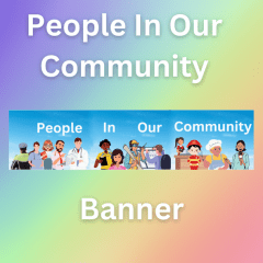 People In Our Community Banner