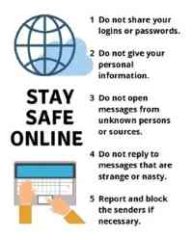 Stay Safe Online - Cyber Security Poster