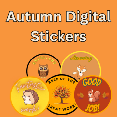 Autumn Digital Stickers
