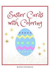 Easter Cards with coloring