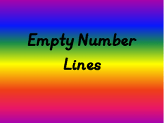 Empty Number Lines