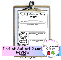 End of School Year Review New