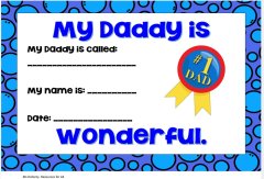 Editable Father's Day Certificates