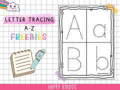 FREE Letter Tracing A-Z 2