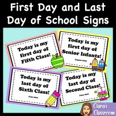 First Day and Last Day Cover Picture Mash