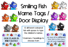 Fish Name Tags / Door Display