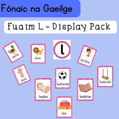 Fónaic na Gaeilge - Fuaim L - display pack