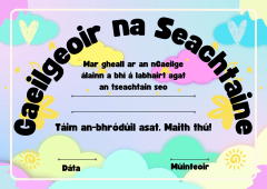 Gaeilgeoir na Seachtaine
