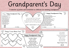 Grandparent's Day Poems and Worksheets