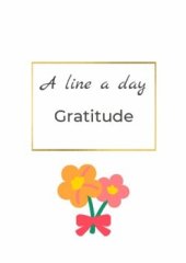 Gratitude Journal - A Line A Day