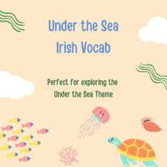 Under the Sea Irish Vocab