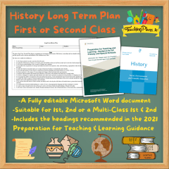 History Long Term Plan First or Second Class - 1st or 2nd Class History Long Term Recorded Preparation