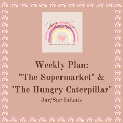"The Supermarket" & "The Hungry Caterpillar" Weekly Plan