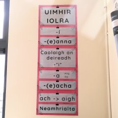 Uimhir Iolra // Plurals in Irish